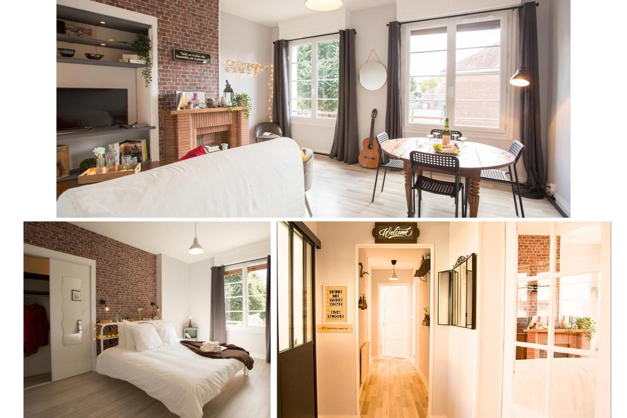 #LIndustrioChampetre Free Parking, Bien Situé, Spacieux, Proche Clinique Rouen Exterior foto